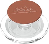 Global Oceans Protection écosystème marin Grand requin blanc PopSockets PopGrip pour MagSafe