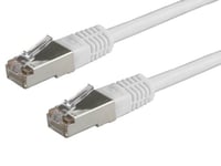 ROLINE Câble LAN avec Ethernet | cordon réseau RJ 45 | Cat 5e | pour Switch • Routeur • Modem | gris 3,0 m