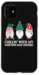 iPhone 11 Chilling With My Marching Band Gnomies Funny Gnome Xmas PJs Case