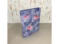 Bee-Bee Briefcase Box A4 With Elastic Moderno Flamingos