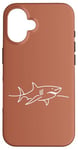 Coque pour iPhone 16 Global Oceans Protection écosystème marin Grand requin blanc