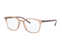 Ray-Ban Lunettes de vue RX7185  5940 brun clair Unisexe