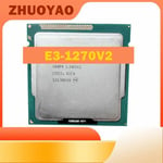 Prosesor CPU E3-1270V2 façades-Core E3-1270 V2 E3 1270v2 E3 1270 V2 SR0P6 3.5 GHz 8M 69W LGA 1155