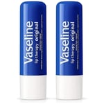 Vaseline Lip Therapy Lip Balm Stick Original 2 pack - 9600