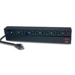 APC Rack PDU, Basic, 1U, 20A, 120V power distribution unit (PDU) Black