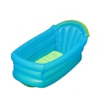 Piscine gonflable pour bébé,piscine de natation épaisse,océan,tente,jouets pour enfants,baignoire intelligente - Type blue