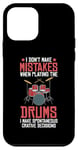 Coque pour iPhone 12 mini Drums Instrument Funny Playing Musical Leçon