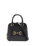 Pre-loved GUCCI Horsebit 1955 Leather 2-Way Bag, Black