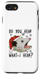 iPhone SE (2020) / 7 / 8 Opossum Funny Christmas, Do You Hear What I Hear Possum Xmas Case