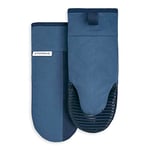 KitchenAid Beacon Two-Tone Non-Slip Oven Mitt Set, Navy/Ink, 5.75"x13", 2 Piece