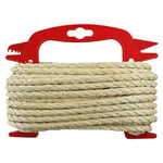 Tørkesnor Stabilit Sisal Dreiet 8Mmx10M Natur