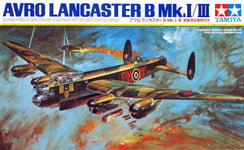 Tamiya 1/48 Lancaster B MKI / III With Painted Canopy - 61112