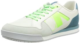 Calvin Klein Jeans Men Low Profile Trainers, Multicolor (Creamy White/Artic/Oyster Mushroom), 42 EU