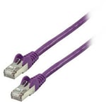 20m RJ45 Cat6 Network LAN Cable Ethernet Patch Lead Fast Internet Wire Purple