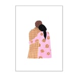 Poster & Frame - The Poster Club x Laura Page poster 30x40 cm couple