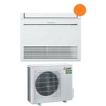 Electric inverter air conditioner floor standing mfz-kt50 18000 btu gas r-32 wi-fi optional new - Mitsubishi