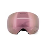 Oakley Mens Ski Goggles Flight Deck OO7050-34 Matt Black Prizm Snow Hi Pink Iridium - One Size