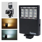 Hama LED Panel Flächen-lampe Video-Leuchte Foto-Licht Blitzschuh Kamera-Licht