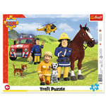 Trefl- in Welt der Biene Maja, Maya The Bee Sam Le Pompier, 25 Pièces, pour Enfants à partir de 4 Ans Puzzle, 31393, Coloured