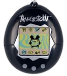 BandAI Tamagotchi Original Black Shell | Tamagotchi Original Cyber Pet 90s Adults and Kids Toy with Chain | Retro Virtual Pets are Great Boys and Girls Toys or Gifts for Ages 8+