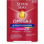 Seven Seas Omega-3 & Multivitamins Woman 50+ – 30 Tablets & Capsules