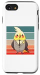 Coque pour iPhone SE (2020) / 7 / 8 Boss Bird Calopsitte exécutive PDG à plumes Corporate Bird