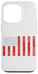 Coque pour iPhone 13 Pro Drapeau civil des États-Unis