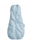 ergoPouch Organic Cocoon Baby Swaddle Sleeping Bag, 1 Tog, Dragonfly Blue