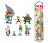 Astérix et Obélix tubo 7 figurines Le Village d'Astérix 2,5 - 9,5 cm 703855