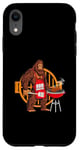 Coque pour iPhone XR BBQ Master Sasquatch