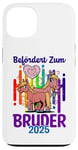 Coque pour iPhone 13 Befördert Zum Bruder 2025 Chevaux Cheval