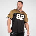 Trenton Football Jersey, Black/Gold