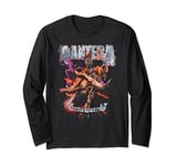 Pantera Official Cowboys From Hell Riding Skeleton Long Sleeve T-Shirt