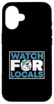 iPhone 16 Watch For Locals Shark Enthusiast Design Case