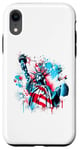 iPhone XR American Style Statue of Liberty Spray Paint Case