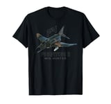 F-4 Phantom US Military Jet Interceptor Aircraft T-Shirt