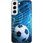 Samsung Galaxy S22+ 5G Transparent Mobilskal Fotboll