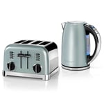 Cuisinart Style Pistachio Multi-Temp Kettle & 4 Slice Toaster Breakfast Set