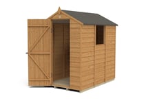 Forest Garden Overlap Apex Shed - 6 x 4ft