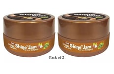 2 X Shine N Jam Shea Edges Control Gel With Shea Butter 63g/ 2.25oz each