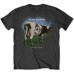 T-Shirt # L Grey Unisex # Atom Heart Mother Fade