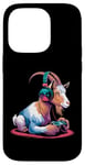 iPhone 14 Pro Goat Stuffed Animal Goat Costume Kids Headphones Video Game Case