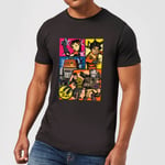 T-Shirt Homme Comic Strip Star Wars Rebels - Noir - XL