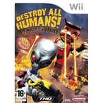 DESTROY ALL HUMANS / JEU CONSOLE NINTENDO WII