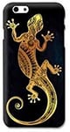 Coque pour iphone 7 / 8 / SE (2020) Animaux Maori - Lezard sur Noir