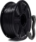 Flashforge Filament pour imprimante 3D 1.75mm, Filaments pour imprimante 3D 1kg(ABS PRO,Noir)