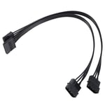 Molex IDE 4 Pin Male to 15 Pin Female SATA  Converter Adapter Cable Hard9945