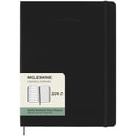 Moleskine Kalender 18M WeekNote Hard Cover XL Black