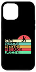 Coque pour iPhone 14 Plus Fete des peres humour caserne pompiers papa de garde feu