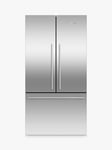 Fisher & Paykel Series 7 RF610ADJX7 Freestanding 70/30 American Style Fridge Freezer, Stainless Steel